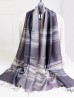 Fashion Scarf W/ Linear Pattern